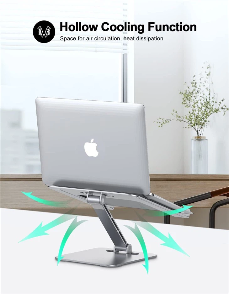 Aluminum Portable Laptop Riser Holder Aluminum Portable Laptop Riser Holder